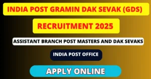 India Post gramin dak sevak (GDS)