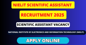 NIELIT Scientific Assistant