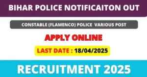 Bihar Police Constable Recruitment 2025