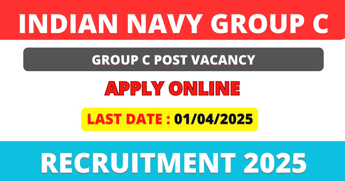 Indian Navy Group C Recruitment 2025
