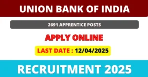 Union Bank of India Recruitment 2025