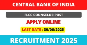 Central Bank of India Recruitment