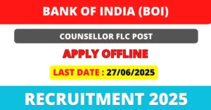 boi counsellor flc recruitment