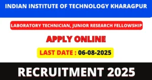 IIT Kharagpur Recruitment 2025