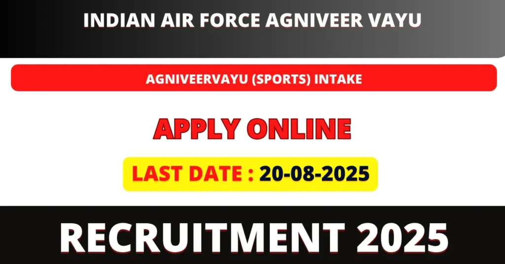 Indian Air Force Agniveer Recruitment 2025