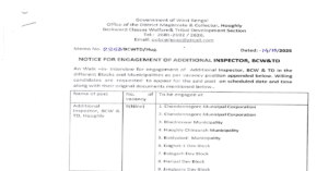 Hooghly District Magistrate and Collector Recruitment 2025